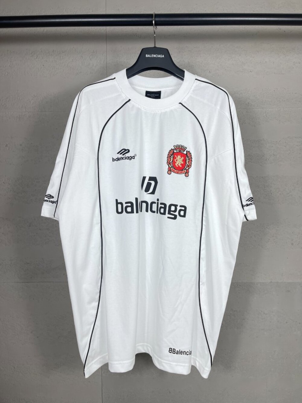 Classic Balenciaga Casual Short-Sleeve